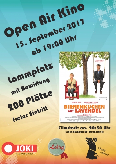 Filmplakat Open Air Kino am Lammplatz in Bad Krozingen