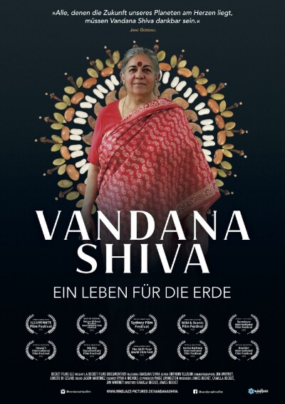Filmplakat Vandana Shiva - Ein Leben für die Erde