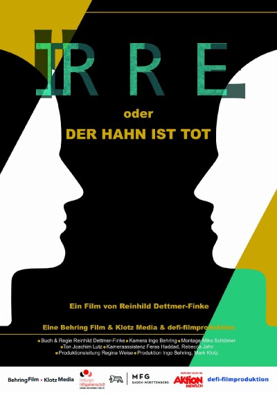 Filmplakat Irre oder Der Hahn ist tot