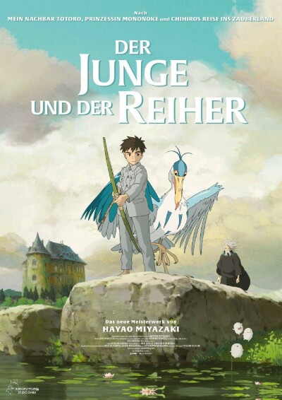 Filmplakat Der Junge und der Reiher