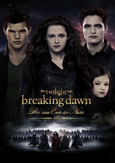 Filmplakat Breaking Dawn - Bis zum Ende der Nacht - Teil 2