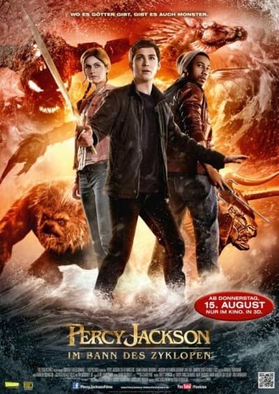Filmplakat Percy Jackson: Im Bann des Zyklopen