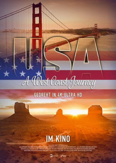 Filmplakat USA – A WEST COAST JOURNEY
