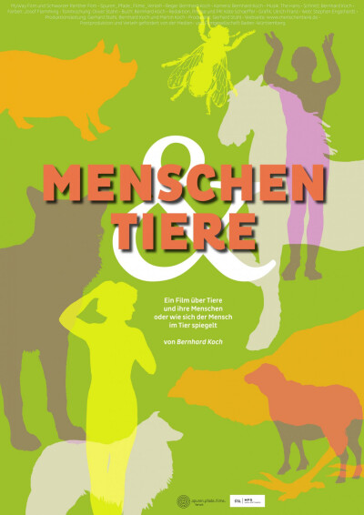Filmplakat MENSCHEN & TIERE