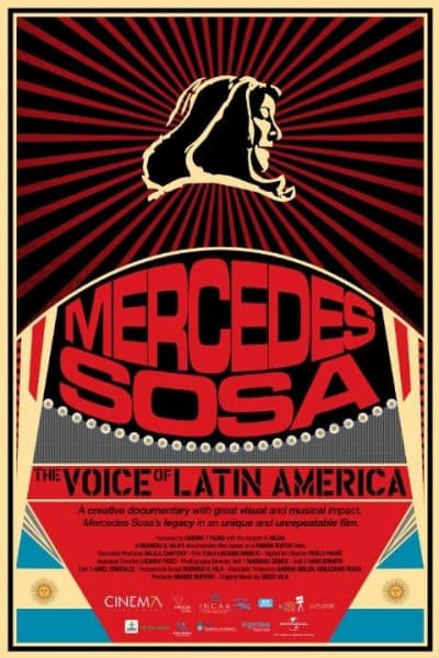 Filmplakat Mercedes Sosa, die Stimme Lateinamerikas - Cinespanol 4