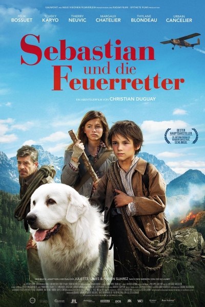 Filmplakat Sebastian und die Feuerretter