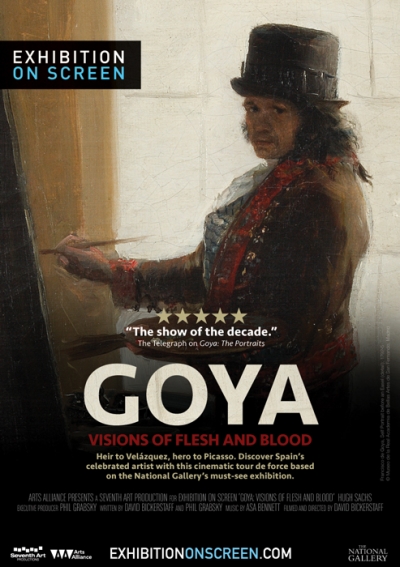 Filmplakat Goya - Visionen aus Fleisch und Blut