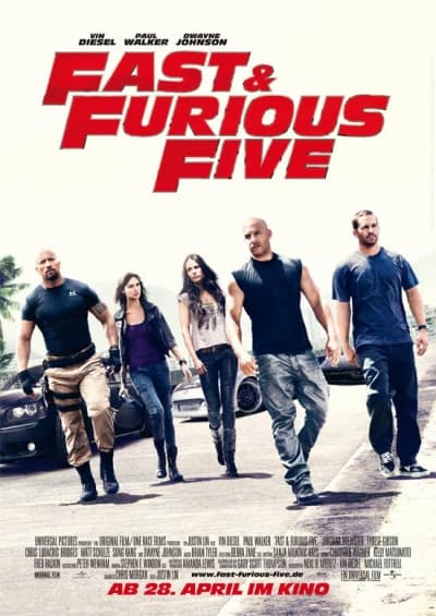 Filmplakat Fast Five (OV)