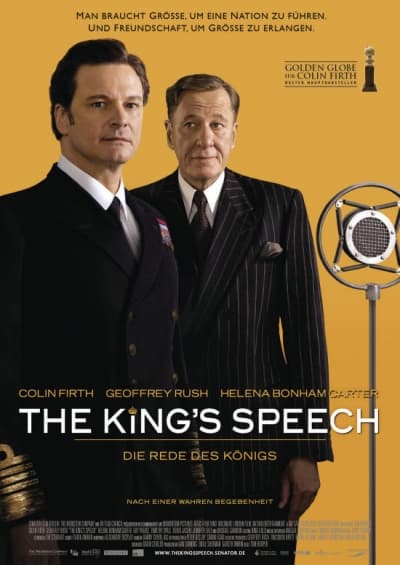 Filmplakat The King`s Speech - Die Rede des Königs