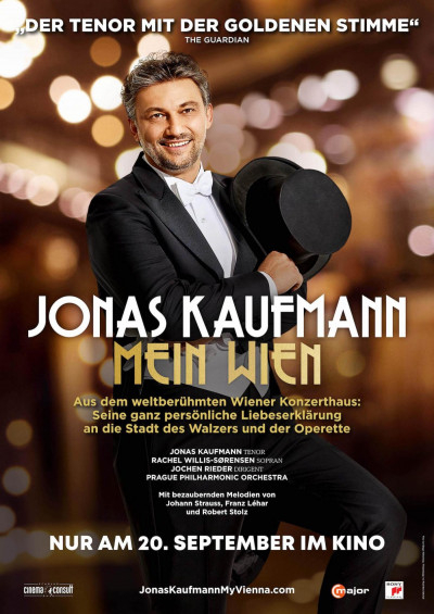 Filmplakat Jonas Kaufmann: Mein Wien
