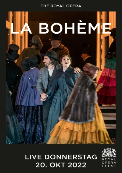 Filmplakat Royal Opera House 22/23: La boheme